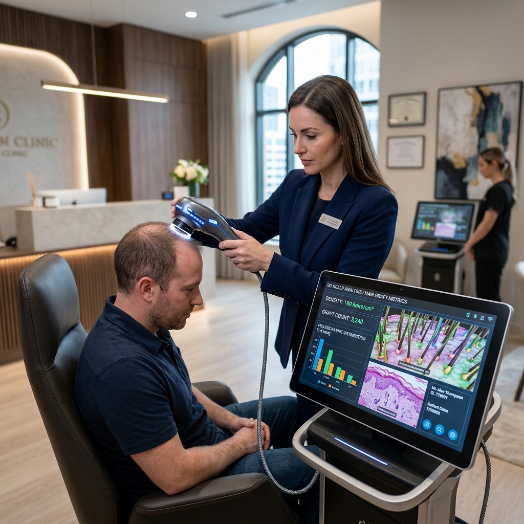 3D Scalp Diagnostic Technology